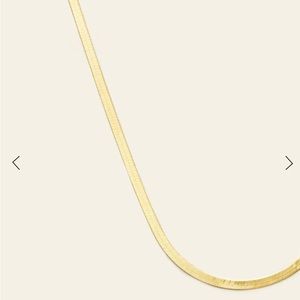 Melanie Auld 3mm Herringbone Chain 20 inch